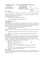Đề tuyển 10 chuyên Hóa Khánh Hòa 2003-2004