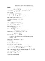 Cac bai toan BDHS gioi toan 9