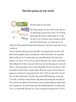 Thu hút quảng cáo trực tuyến 