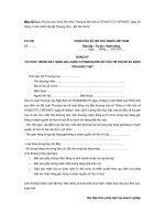  ĐĂNG KÝ TỔ CHỨC TRƯNG BÀY HÀNG GIẢ, HÀNG VI PHẠM QUYỀN SỞ HỮU TRÍ TUỆ ĐỂ SO SÁNH VỚI HÀNG THẬT