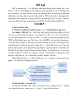 dịch vụ thương mại và các hình thức trung gian thương mại 