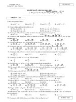 Bài tập trắc nghiệm hình học 10 (Nâng cao)