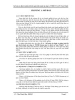 Kế toán xác định và phân tích kết quả kinh doanh tại công ty TNHH TM và DV nam thành 