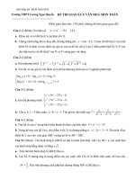 ôn thi đại học cực hay