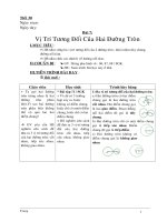 Giáo án  HH 9 (3 cột T 30)