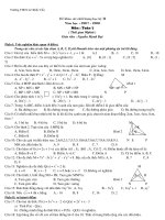 Đề thi HKII T7 Lê Khắc cẩn 07-08