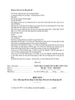 Đăng ký thỏa ước lao động tập thể