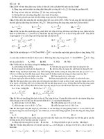 đề thi đại học - điện cơ