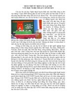 Trăn trở từ một CLB VH-NT cấp huyện