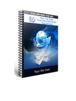 10 bước kinh doanh trên mạng