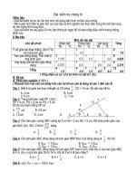 đề thi hình học 8 cực hay có ma trận