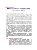 Chuẩn bị cho trẻ vào trường phổ thông