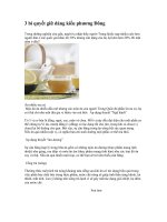 3 bí quyết giữ dáng kiểu phương Đông