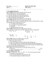 KT 45'''' LÝ 9 KỲ I