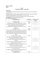 Giáo án TD lớp 1 từ T1-T8