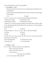 ĐỀ CỦA SỞ GIÁO DỤC VÀ ĐÀO TẠO NAM ĐỊNH