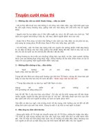 Truyện cười mùa thi