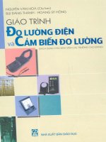 Giáo trình đo lường điện và cảm biến đo lường 
