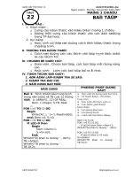 TIết 22 - Tin học 11