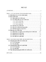 Nghiên cứu rủi ro kiểm toán và các giải pháp giảm thiểu rủi ro kiểm toán”. 