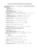 BT ứng dụng TP-Trong đề thi.