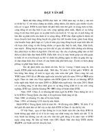 Tìm hiểu tình hình bệnh ĐTĐ trong 5 năm (1996 – 2000) tại khoa nội tiết bệnh viện Bạch Mai