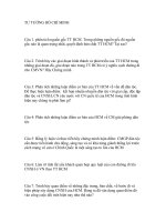 Tài liệu ôn tập tư tưởng hồ chí minh (câu hỏi và hướng dẫn trả lời) 