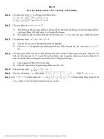 Đề ôn thi tuyển lớp 10 - Môn Toán - Đề 23