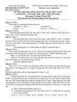 Đề và đáp án thi HSG 08-09-Tiền Giang