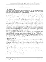 Phân tích tình hình tín dụng ngắn hạn tại NHTMCP phát triển mê kông 