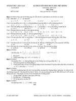 đề tuyển sinh THPT năm 2009-2010