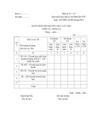  BẢNG PHÂN BỔ NGUYÊN LIỆU, VẬT LIỆU CÔNG CỤ, DỤNG CỤ