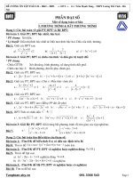 Đề cương HK2-Toán 10 (Full)