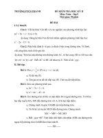 kiểm tra học ky II