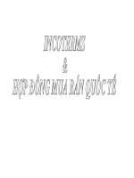 Hợp đồng mua bán quốc tế 