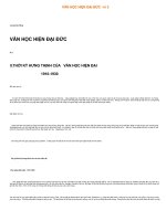 Văn học hiện đại Đức