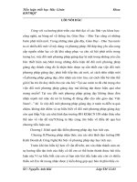 Phương pháp nhận thức của các nhà lãnh đạo trường ĐH Kinh Doanh & Công Nghệ Hà Nội về phương pháp dạy học tích cực