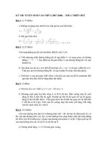 KỲ THI TUYỂN SINH VÀO THPT (2007-2008) – THỪA THIÊN HUẾ