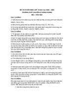 Đề thi vào lớp 10 Lê Hồng Phong TPHCM NH õ-ọ