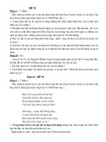 Đề 16( Hướng dẫn tự ôn tập NV 9 )