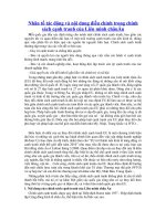 Nhân tố tác động và nội dung điều chỉnh trong chính sách cạnh tranh của Liên minh châu Âu