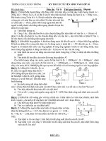 Đề thi vào 10 chuyên lí