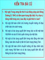 CÁCH MẠNG THANG TAM