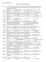 Đề thi thử ĐH 2009