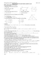 Tuyển tập dạng bài thi ĐH hình học giải tích 12