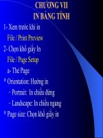 Hướng dẫn Excel phần 7