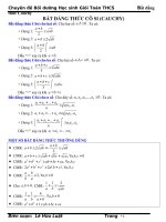 BĐT  cosi cho cap 2 va 3