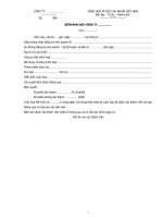 BIÊN BẢN HỌP CÔNG TY 