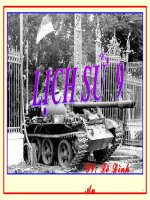 Sử9: Tiết 45: Tổng tiến công và nổi dậy Xuân 1975