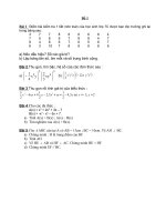 Một số đề tham khảo thi HK2 Toán 7